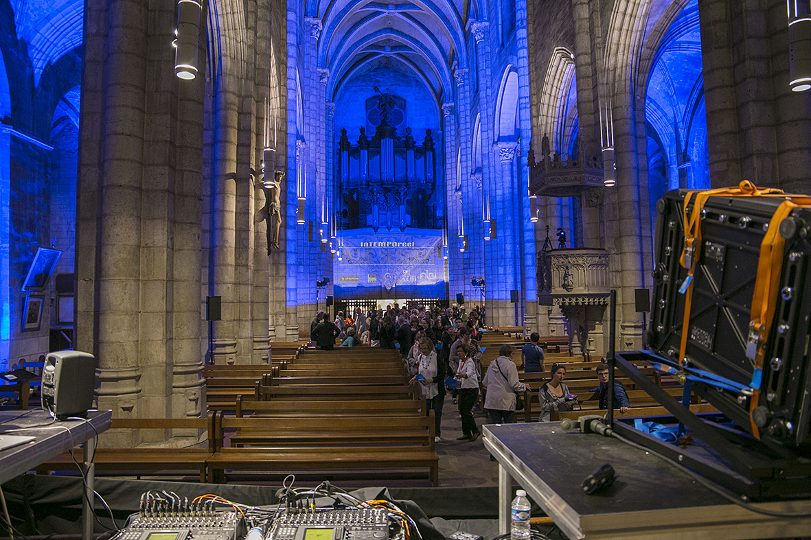 inTEMPOréel : blue session. 4 juin 2016, collégiale Saint-Salvi, Albi